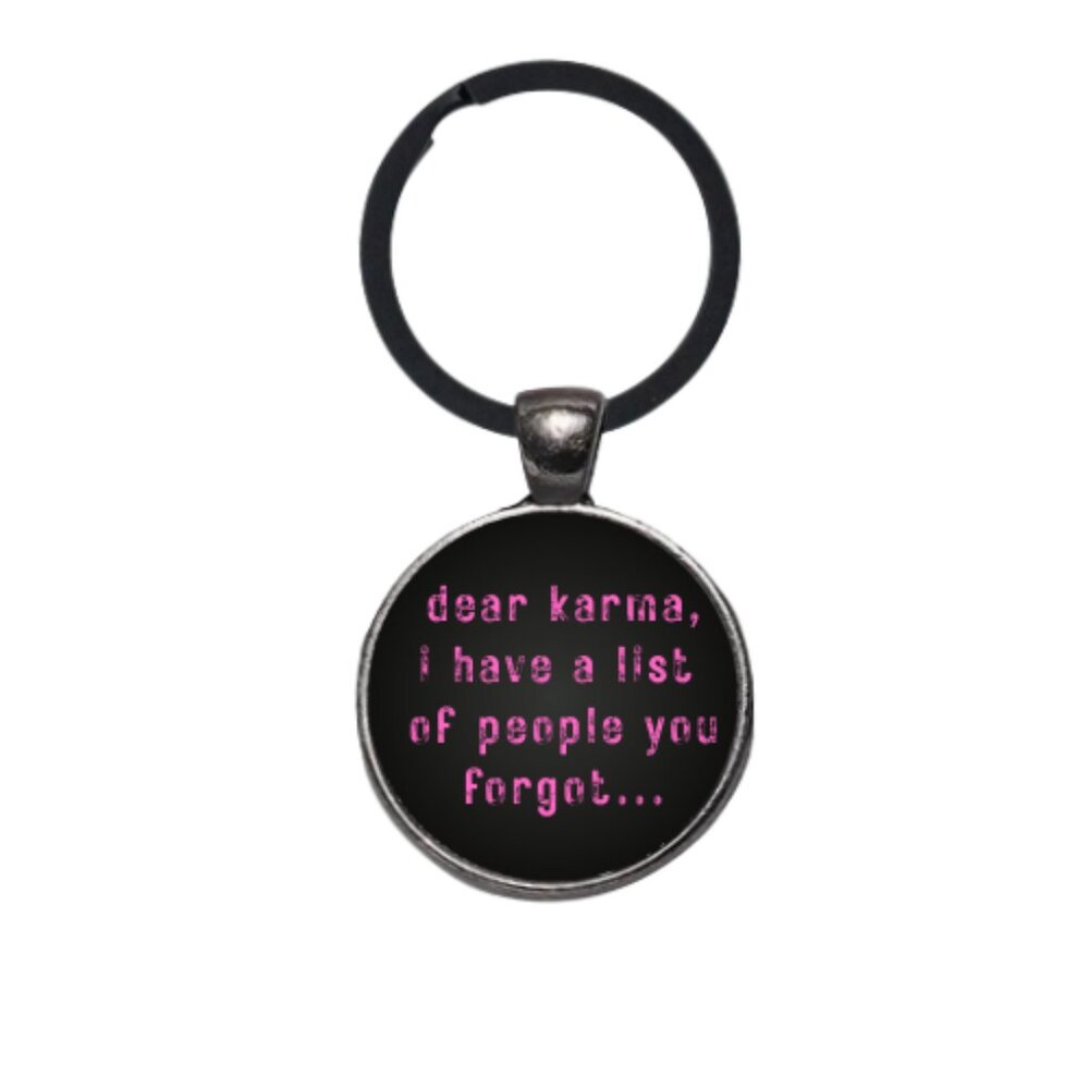 DEAR KARMA CUSTOM KEY RING